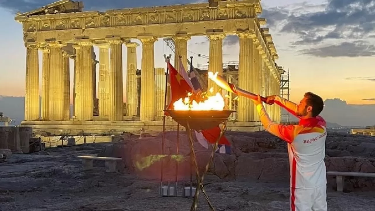 Олимпийский огонь в древней Греции