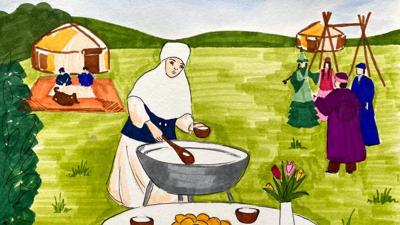 Мен оның есесіне мини юбкамен келдім.