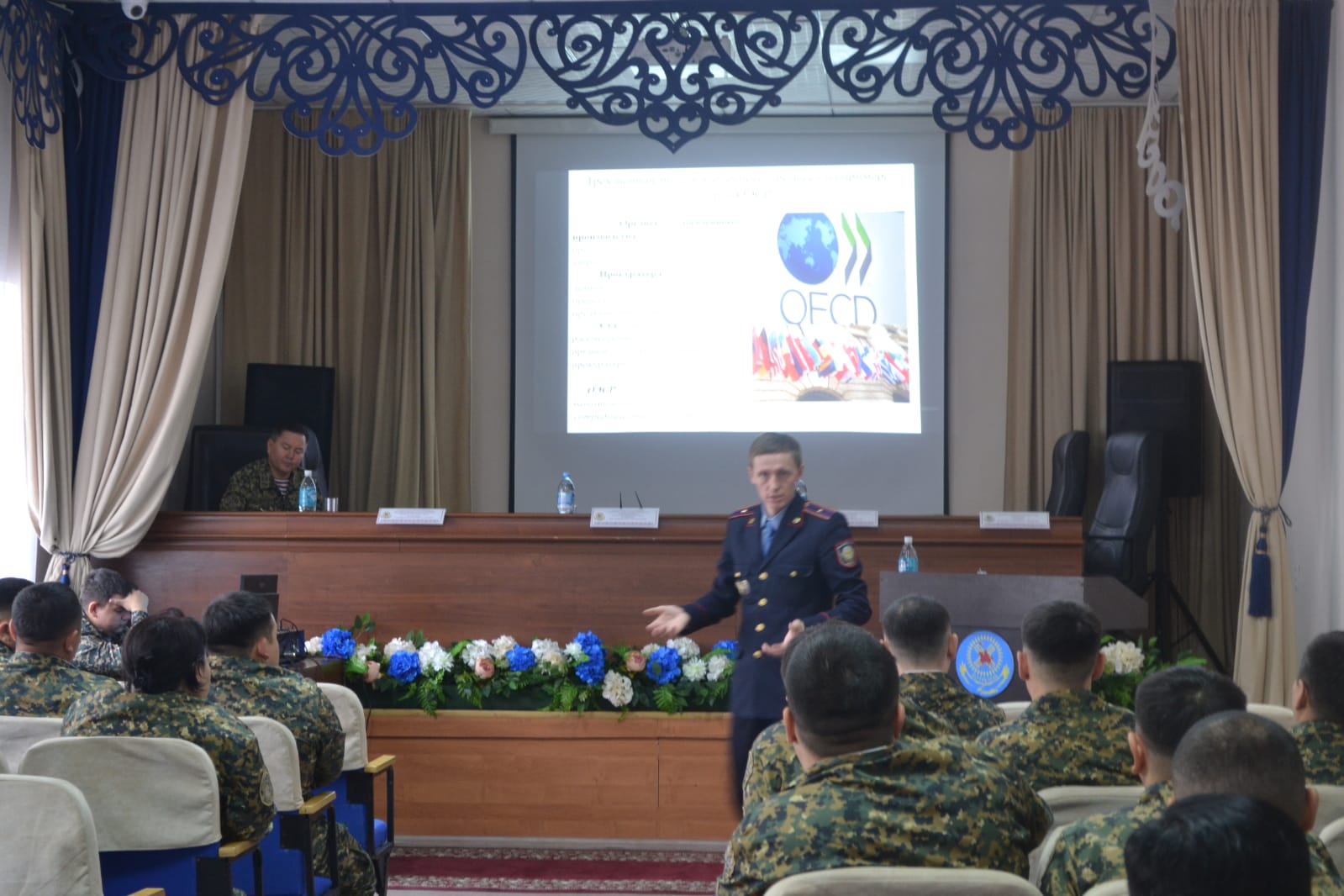 Практическая подготовка офицеров военной полиции Нацгвардии прошла в  Караганде