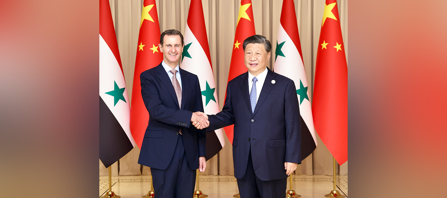 Си Цзиньпин и Б. Асад совместно объявили об установлении китайско-сирийского стратегического партнерства