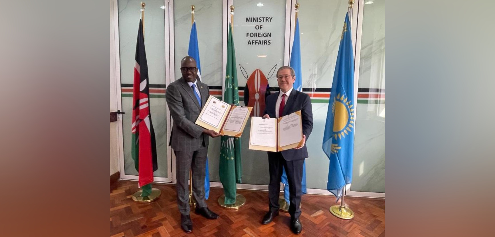 Kazakhstan and Kenya: Signing of a memorandum of understanding in Nairobi