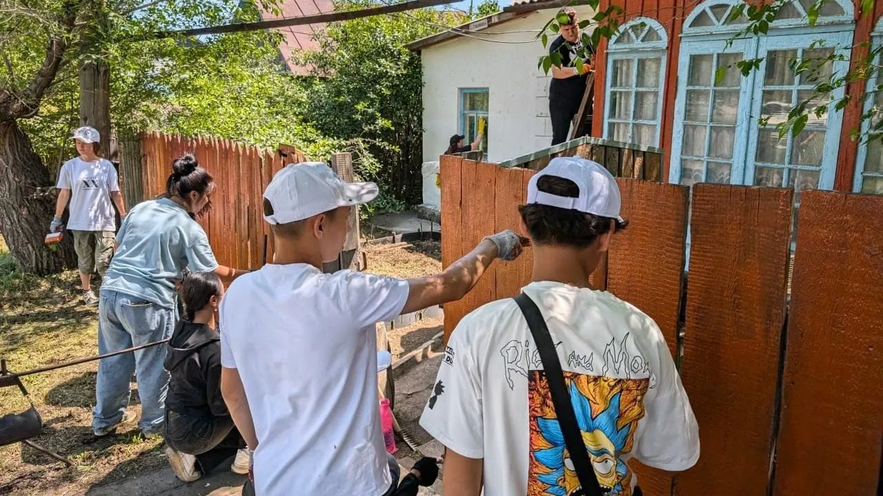 Чистый двор»: молодёжь Абайского района запустила челлендж