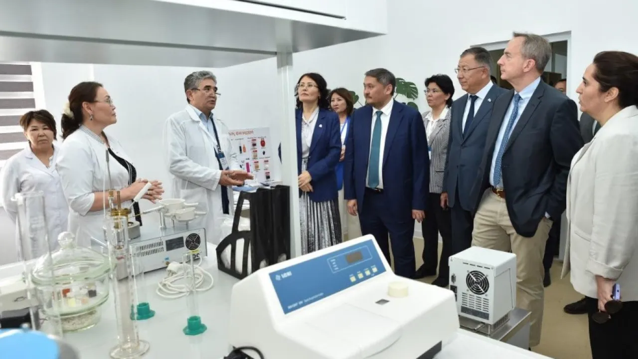 The Farabi Chem Science innovation cluster was opened at KazNU
